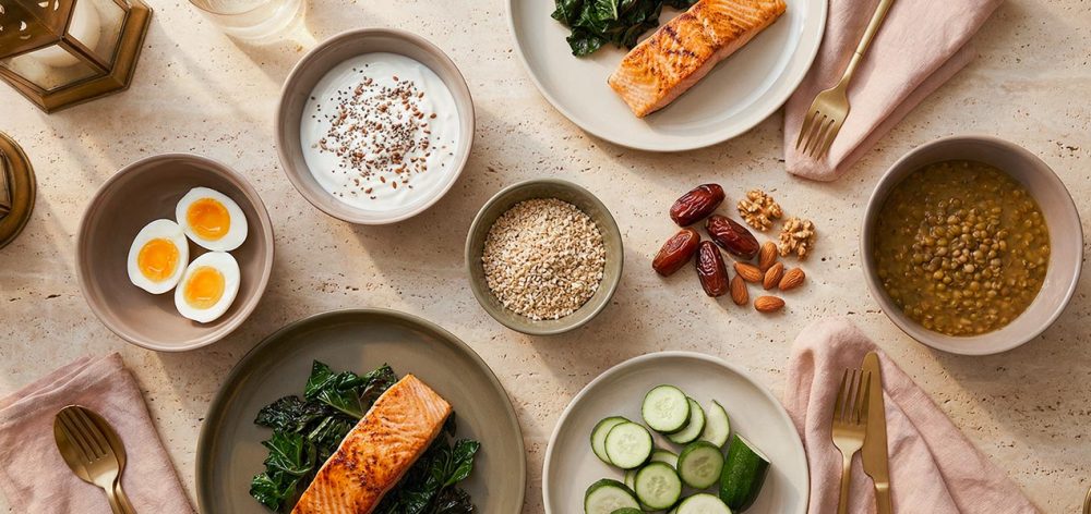 Best Suhoor and Iftar Foods for Hormone Balance and Midlife Health Menovivre.