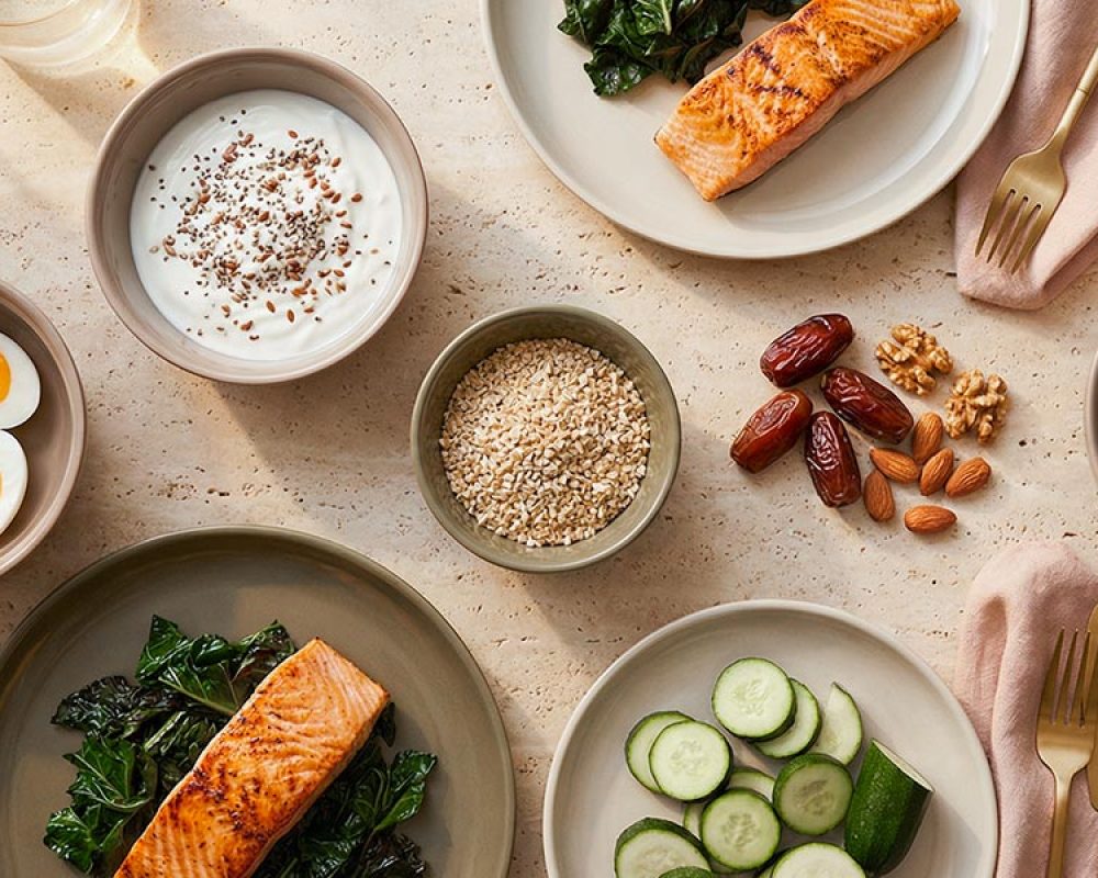 Best Suhoor and Iftar Foods for Hormone Balance and Midlife Health Menovivre.