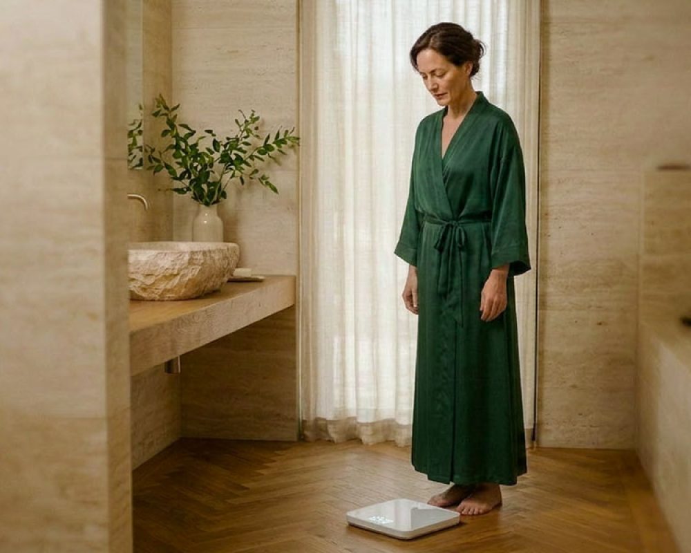 Menopause weight gain.